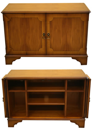 Enclosed tv cabinet with doors deals